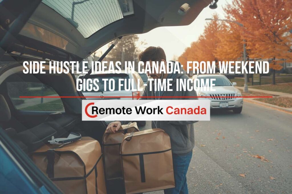 side hustle ideas canada