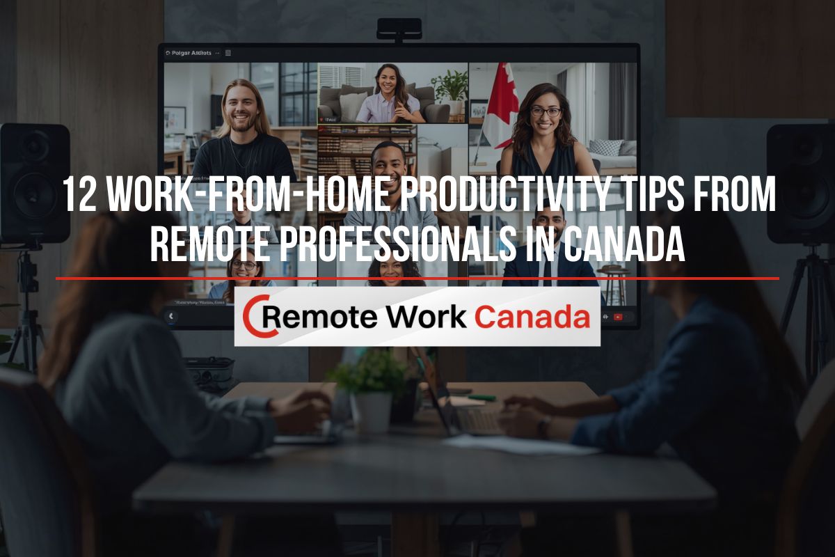 work from home tips productivity