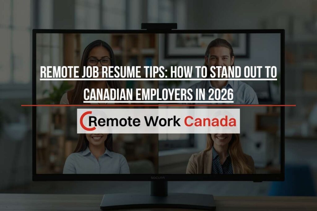 resume tips remote jobs canada