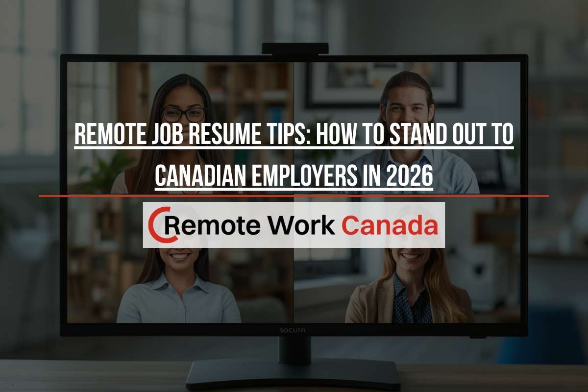 resume tips remote jobs canada