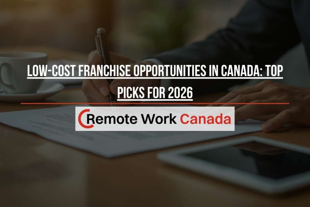 franchise opportunities canada low cost
