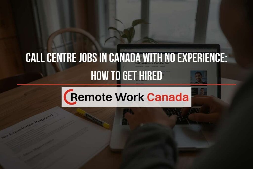 Call center jobs no experience Canada searches have surged across major job boards, and for good reason. The Canadian contact centre industry employs approximately 181,700 customer service representatives nationwide, according to the Government of Canada Job Bank. Many of these positions require zero prior experience and offer full training on the job. Whether you are a recent graduate, a career changer, or someone re-entering the workforce, call centre work provides a reliable entry point into the Canadian job market. Entry-level positions start around $35,100 per year, with experienced agents earning upward of $50,000 annually. This guide breaks down exactly how to find, apply for, and land your first call centre role in Canada without any previous experience. Why Call Centres Actively Hire Candidates With No Experience Call centres prioritize soft skills over technical backgrounds. The reason is straightforward: companies can teach product knowledge and CRM software in a two-week training program, but they cannot teach empathy, patience, or clear verbal communication. According to a 2024 Talent Board benchmark study, 92% of candidates will sever ties with an employer after a negative hiring experience. Call centres understand this dynamic from both sides. They look for people who naturally handle human interaction well, because those traits directly translate to positive customer outcomes. The Canadian contact centre market is projected to grow 4.8% annually through 2028. This consistent expansion creates ongoing demand for new agents, particularly in telecommunications, banking, insurance, and e-commerce verticals. Employers like TD Bank, Teleperformance Canada, and CIBC regularly post entry-level openings that explicitly state "no experience required." What Entry-Level Call Centre Roles Actually Look Like Entry-level call centre positions in Canada fall into three primary categories. Understanding the differences helps you target the right openings and tailor your application accordingly. Inbound Customer Service Representative Inbound agents answer incoming calls from customers who need help with billing questions, account changes, or product troubleshooting. This is the most common entry-level role. You follow scripted responses for standard issues and escalate complex problems to senior staff. Most employers provide 5 to 10 business days of paid training before you take your first live call. Outbound Sales or Survey Agent Outbound agents make calls to potential or existing customers. Tasks include confirming appointments, conducting satisfaction surveys, or presenting product upgrades. These roles often include a base wage plus commission structure. If you are comfortable initiating conversations, outbound positions can offer higher total compensation. Live Chat and Email Support Agent Not every call centre job involves a phone. Many companies now hire agents specifically for chat-based and email support channels. These positions suit candidates who are strong writers and prefer text-based communication. The omnichannel contact centre solutions market is expanding rapidly and was valued at approximately USD $24.5 billion in 2024, which means chat-based roles will continue to grow. How Much Do Entry-Level Call Centre Jobs Pay in Canada? Compensation varies by province, employer, and whether the role is remote or on-site. The following table summarizes current salary data from multiple Canadian job market sources. Experience Level Annual Salary Range (CAD) Hourly Equivalent Entry-Level (0-1 years) $34,883 - $36,607 $16 - $19/hr Mid-Level (2-5 years) $40,000 - $50,000 $20 - $25/hr Senior (8+ years) $50,044 - $54,150 $25 - $28/hr Sources: ERI SalaryExpert 2026, Glassdoor Canada 2026, Talent.com Bilingual agents who speak both English and French consistently earn 10% to 15% more than unilingual counterparts. Quebec and Nova Scotia currently offer the strongest growth prospects for customer service roles, according to Glassdoor's 2026 Canadian market analysis. Skills That Replace Experience on Your Application When a job posting says "no experience required," employers are really saying: "We will train you on the technical parts, but you must already possess the foundational skills." Here is what they evaluate. Skill Why It Matters Active Listening Callers need to feel heard before they accept a solution. Agents who paraphrase and confirm understanding resolve issues 23% faster on average. Clear Verbal Communication You must explain policies, walk through steps, and de-escalate frustration using only your voice. Clarity reduces average handle time. Basic Computer Literacy You will navigate CRM platforms, internal databases, and multiple browser tabs simultaneously. Typing speed of 35+ WPM is a common baseline. Adaptability Call types change constantly. You might handle a billing dispute, then a product return, then a technical question in consecutive calls. Emotional Resilience Frustrated callers are part of the job. Employers want candidates who can stay professional and composed under pressure. According to the Government of Canada Job Bank, a high school diploma is the standard education requirement for call centre roles. The majority of agents, approximately 56%, hold this as their highest level of education. Remote vs. On-Site Call Centre Jobs: Which Should You Target? The shift toward remote call centre work accelerated dramatically during 2020 and has not reversed. The virtual call centre market is growing at an 18% compound annual growth rate (CAGR) through 2030, which means remote positions will continue expanding for the foreseeable future. Factor Remote On-Site Training Virtual onboarding via video call; self-paced modules In-person classroom training; immediate peer support Equipment Most employers ship a headset and laptop; you provide reliable internet All equipment provided on-site Flexibility Often offers flexible shift selection; eliminates commute Fixed schedules; commute time applies Supervision Screen monitoring and quality audits via software Direct floor supervision and real-time coaching Best For Self-motivated candidates in smaller cities or rural areas Candidates who prefer structured environments and in-person mentorship If you live outside major metropolitan centres like Toronto, Vancouver, or Montreal, remote positions dramatically expand your options. Companies like Teleperformance, Public Storage Canada, and MCI Careers all post remote call centre openings that serve agents across every province. Step-by-Step: How to Land Your First Call Centre Job 1. Build a Targeted Resume You do not need call centre experience to write an effective resume. Focus on transferable skills from retail, food service, volunteer work, or school projects. Quantify wherever possible: "Handled 40+ customer transactions daily" or "Resolved scheduling conflicts for a team of 12 volunteers." Use your summary section to address the experience gap directly. For example: "Customer-focused communicator with strong problem-solving skills seeking an entry-level call centre position. Comfortable working in fast-paced environments and eager to complete employer-provided training." For resume formatting guidance and submission tips, visit the resume submission page to get your application materials reviewed. 2. Target the Right Job Boards General boards like Indeed and LinkedIn list hundreds of call centre openings. However, filtering specifically for "no experience" or "entry-level" roles saves significant time. As of mid-2026, LinkedIn lists over 850 remote call centre jobs in Canada, while Indeed shows more than 400 remote customer service positions. Beyond the major boards, check company career pages directly. Large employers like TD Bank, Bell Canada, Rogers Communications, and Scotiabank maintain dedicated hiring portals where entry-level roles appear before they reach aggregator sites. 3. Prepare for the Phone or Video Interview Call centre interviews are deliberately designed to evaluate how you communicate under pressure. Expect these common scenarios: Situational questions: "Tell me about a time you dealt with a difficult person." Behavioral assessments: "How would you handle a caller who is upset about a billing error?" Role-play exercises: Some employers conduct a simulated call during the interview to test your tone, pacing, and problem-solving in real time. Practice speaking clearly and at a moderate pace. Avoid filler words like "um" and "uh." Record yourself answering sample questions and listen back critically. This single preparation step gives you a measurable advantage over candidates who skip it. 4. Ace the Assessment Tests Many employers require pre-hire assessments. These typically include a typing speed test (35+ WPM minimum), a basic computer skills evaluation, and a personality or situational judgment assessment. Some companies also test English proficiency and, for bilingual roles, French fluency. Free typing test platforms like TypingTest.com and Keybr.com can help you reach the minimum threshold within a few days of practice. 5. Leverage Transferable Certifications While not required, adding a customer service certification to your resume demonstrates initiative. Consider free or low-cost options from platforms like Coursera, LinkedIn Learning, or HubSpot Academy. A certificate in CRM fundamentals or customer service management tells employers you have already invested in understanding the profession. For a broader overview of skills employers are actively hiring for, explore the current skills landscape to identify additional certifications that strengthen your profile. Top Industries Hiring No-Experience Call Centre Agents in Canada Not all call centres are created equal. The industry vertical you choose affects your schedule, stress level, and long-term career trajectory. Banking and Financial Services: TD Bank, CIBC, and Scotiabank hire thousands of agents annually. These roles offer structured career paths from agent to team lead to supervisor. Banking centres typically operate during extended business hours rather than 24/7. Telecommunications: Bell, Rogers, and Telus are among the largest call centre employers in Canada. Expect high call volumes, but also robust training programs and competitive benefits packages. Insurance: Companies like Manulife and Sun Life hire customer service representatives for claims support and policy inquiries. Insurance call centres tend to offer higher starting wages and more predictable schedules. E-Commerce and Retail: Amazon, Shopify merchants, and major retailers run large contact centre operations. These roles spike during holiday seasons, making them ideal for candidates who want to start quickly. Government Services: Federal and provincial agencies hire call centre staff for programs like the CRA, Service Canada, and provincial health lines. Government positions typically offer union protections, pension plans, and above-average job security. Career Progression: Where Call Centre Experience Takes You A call centre position is not a dead end. It is a launchpad. The skills you develop handling customer interactions transfer directly into higher-paying roles across multiple departments. After 6 to 12 months as a frontline agent, common advancement paths include: quality assurance analyst, team lead or supervisor, workforce management coordinator, training facilitator, and customer success manager. Senior-level representatives with 8+ years of experience earn between $50,044 and $54,150 annually, according to ERI SalaryExpert's 2026 data. Many agents also pivot into adjacent careers like remote sales, account management, or operations coordination. The communication and conflict-resolution skills built in a call centre are among the most transferable in the entire job market. Common Mistakes That Get Entry-Level Applications Rejected Hiring managers at call centres review hundreds of applications per week. Avoid these errors that immediately disqualify candidates: Generic resumes: "Seeking a challenging opportunity" tells a recruiter nothing. Replace generic objectives with specific value statements tied to the role. Ignoring the job description: If the posting asks for availability on evenings and weekends, confirm your availability explicitly in your cover letter. Poor voicemail greetings: Recruiters call back quickly. If your voicemail is unprofessional or your inbox is full, you lose the opportunity. Skipping the assessment: Some candidates abandon the application when they encounter a pre-hire test. Completing it, even imperfectly, keeps you in the pipeline. Abandoning it removes you permanently. Frequently Asked Questions Can you get a call centre job in Canada with absolutely no work experience? Yes. Many Canadian employers, including TD Bank, Teleperformance, and Bell Canada, explicitly advertise entry-level call centre positions that require no prior work experience. These companies provide full paid training programs lasting 5 to 15 business days. A high school diploma and strong communication skills are the primary requirements. How much do entry-level call centre agents earn in Canada? Entry-level call centre agents in Canada earn between $34,883 and $36,607 per year, which translates to roughly $16 to $19 per hour. Bilingual agents who speak English and French typically earn 10% to 15% more. Salaries vary by province, with Ontario and Quebec generally offering higher compensation than other regions. Are remote call centre jobs legitimate in Canada? Absolutely. Major employers including Public Storage Canada, CIBC, Teleperformance, and MCI Careers all offer legitimate remote call centre positions. As of 2026, job boards list over 850 remote call centre openings across Canada. Legitimate remote employers provide equipment, structured training, and standard employment benefits. What skills do I need for a no-experience call centre job? The essential skills are active listening, clear verbal communication, basic computer literacy (including a typing speed of 35+ words per minute), adaptability, and emotional resilience. Employers prioritize these soft skills over technical experience because product-specific training is provided during onboarding. Do call centres in Canada hire international students or newcomers? Many call centres hire international students who hold valid work permits. English fluency is the primary language requirement, though bilingual candidates (particularly English-French) are in especially high demand. Some employers also hire agents who speak Mandarin, Punjabi, Spanish, or Arabic for specialized customer service lines serving diverse communities. What is the fastest way to get hired at a call centre? Apply directly through company career pages rather than relying solely on job boards. Tailor your resume to highlight transferable communication skills, complete all pre-hire assessments promptly, and be available for flexible scheduling including evenings and weekends. Candidates who apply to 10 or more positions simultaneously and follow up within 48 hours significantly increase their odds of landing interviews.