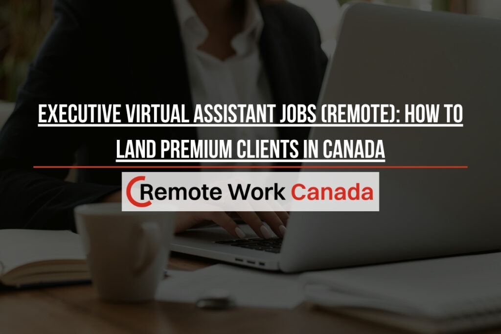 executive virtual assistant remote