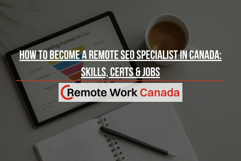 SEO specialist jobs remote canada