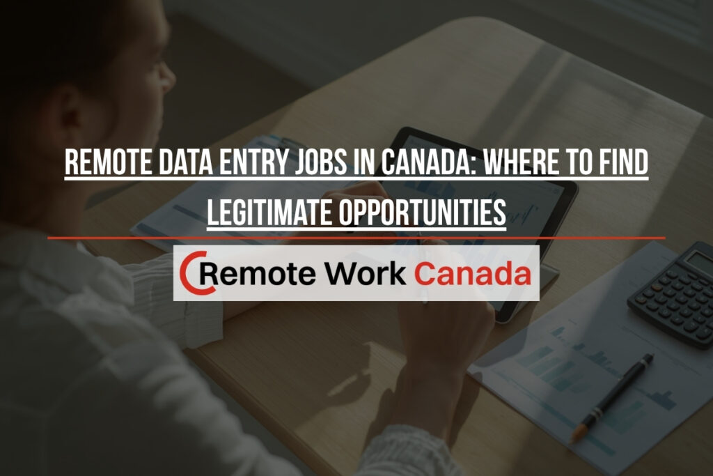 data entry jobs remote canada
