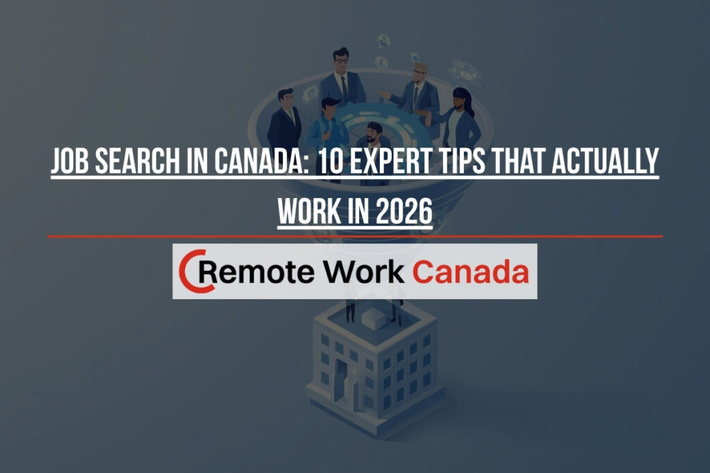 job search canada tips 2026