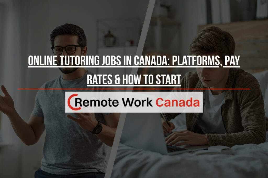 tutoring jobs online canada