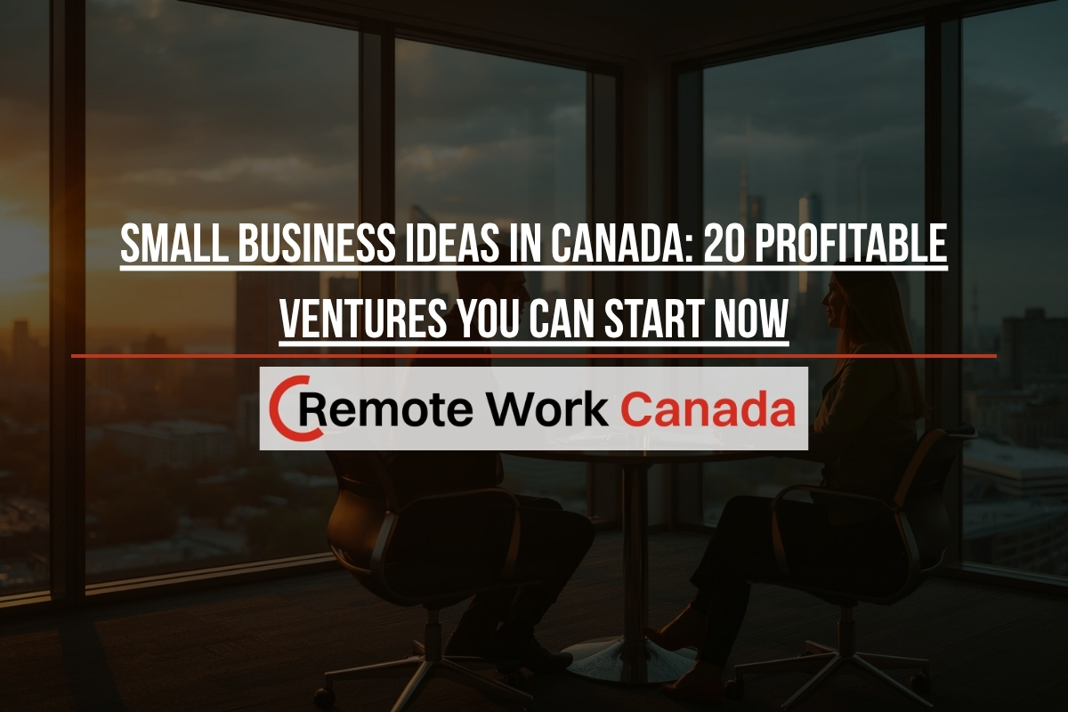 small business ideas canada